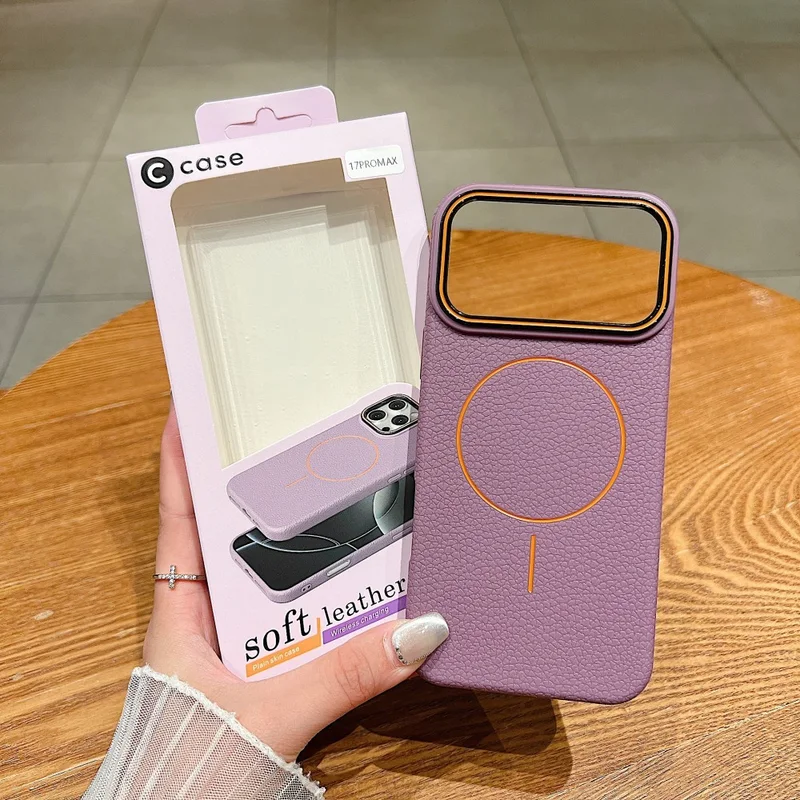 Luxury MagSafe case with retail packaging