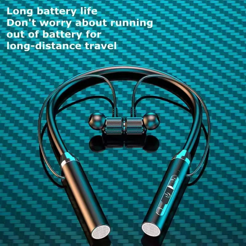 Neckband earphones long battery