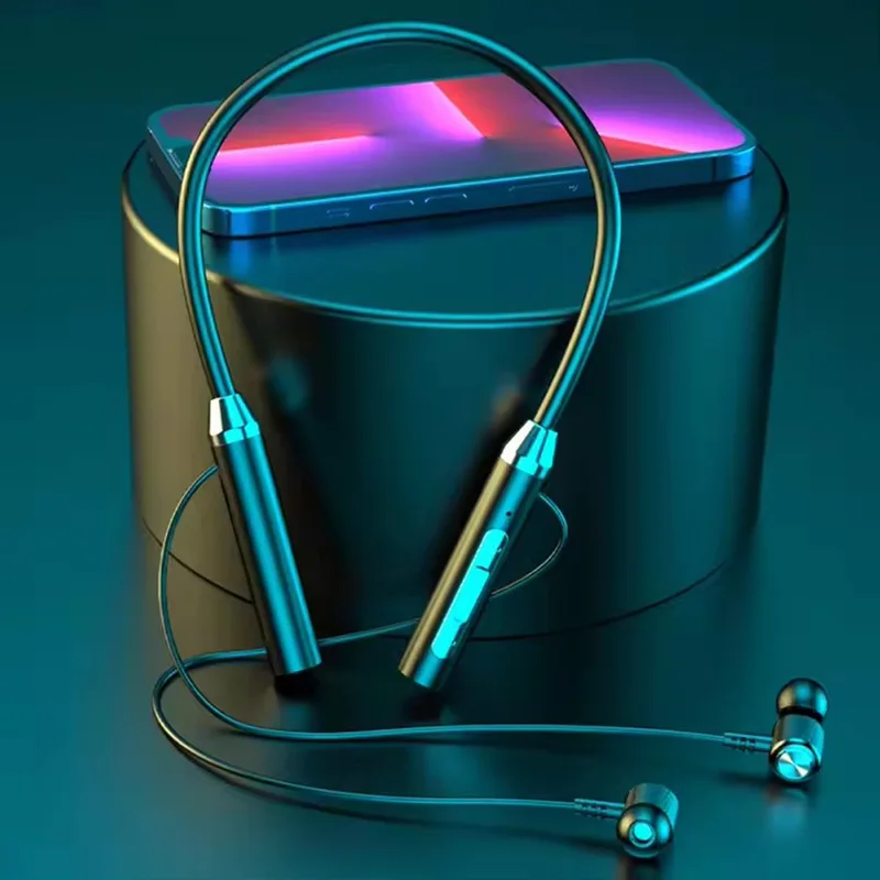 Neckband earphones design