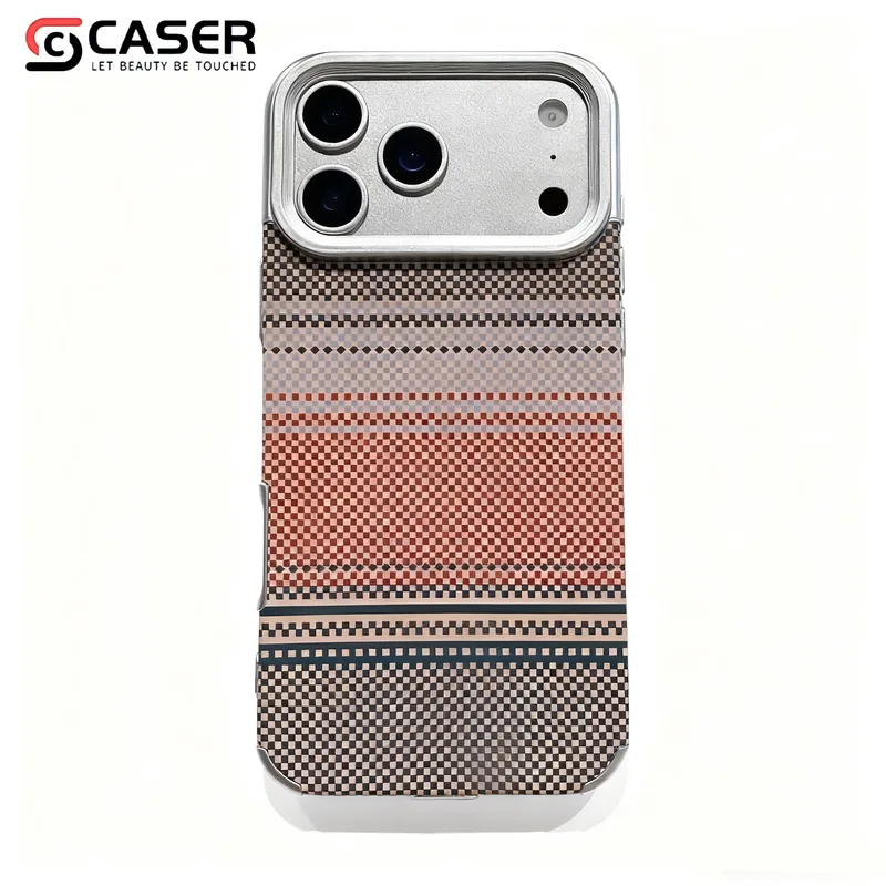 Retro weave case back detail