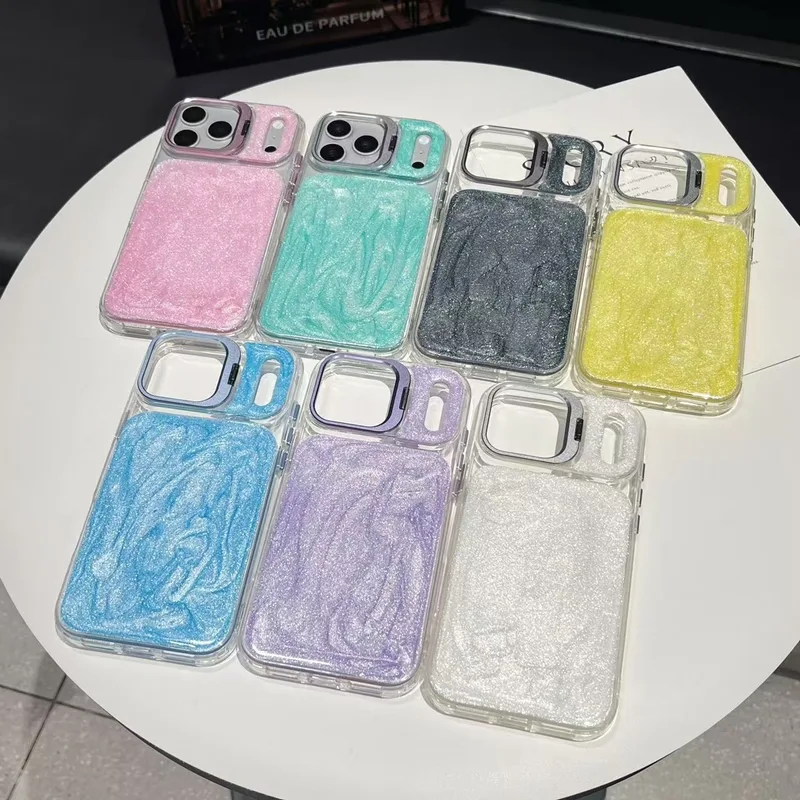 Shockproof ring-stand cases colour range