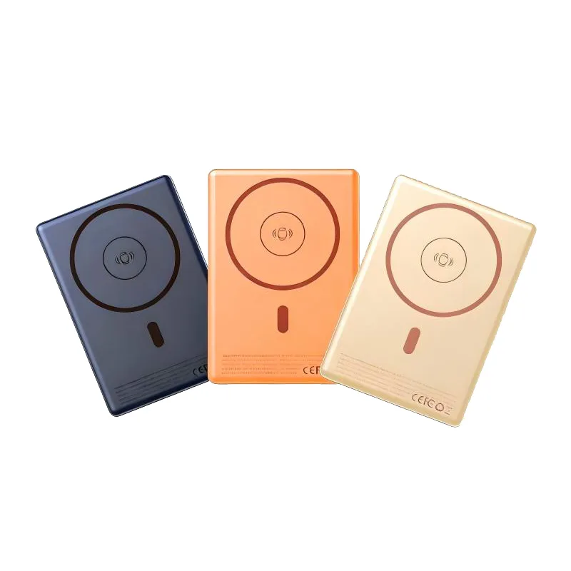 Options de couleur de la batterie fine