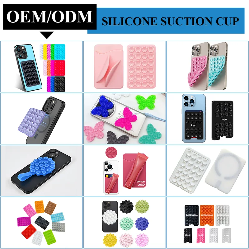 Close-up of the mini suction cups