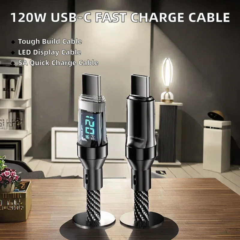 LED display showing charge status
